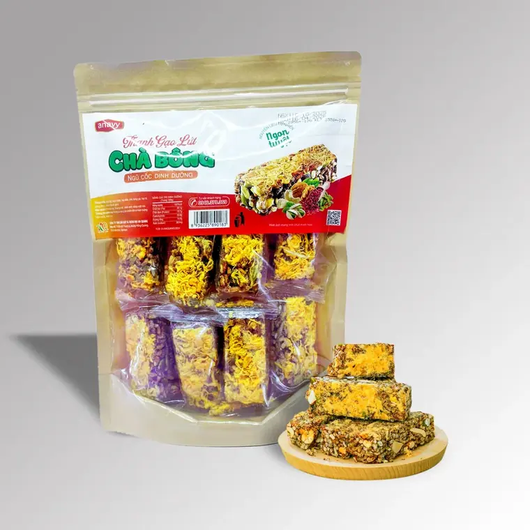 Thanh gạo lứt chà bông Anavy