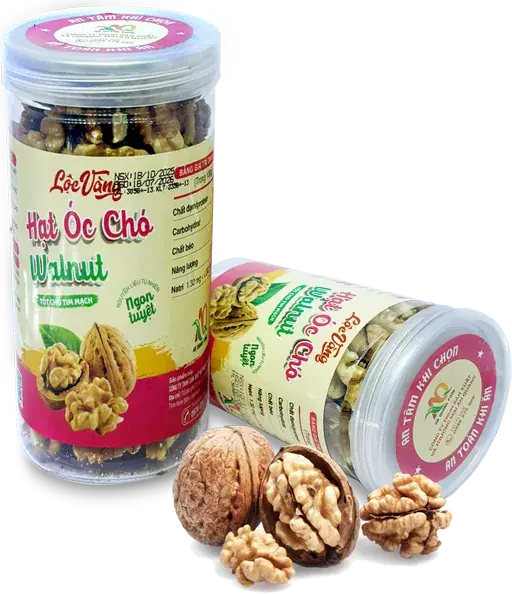 Hạt óc chó Lộc Vàng (Walnut)